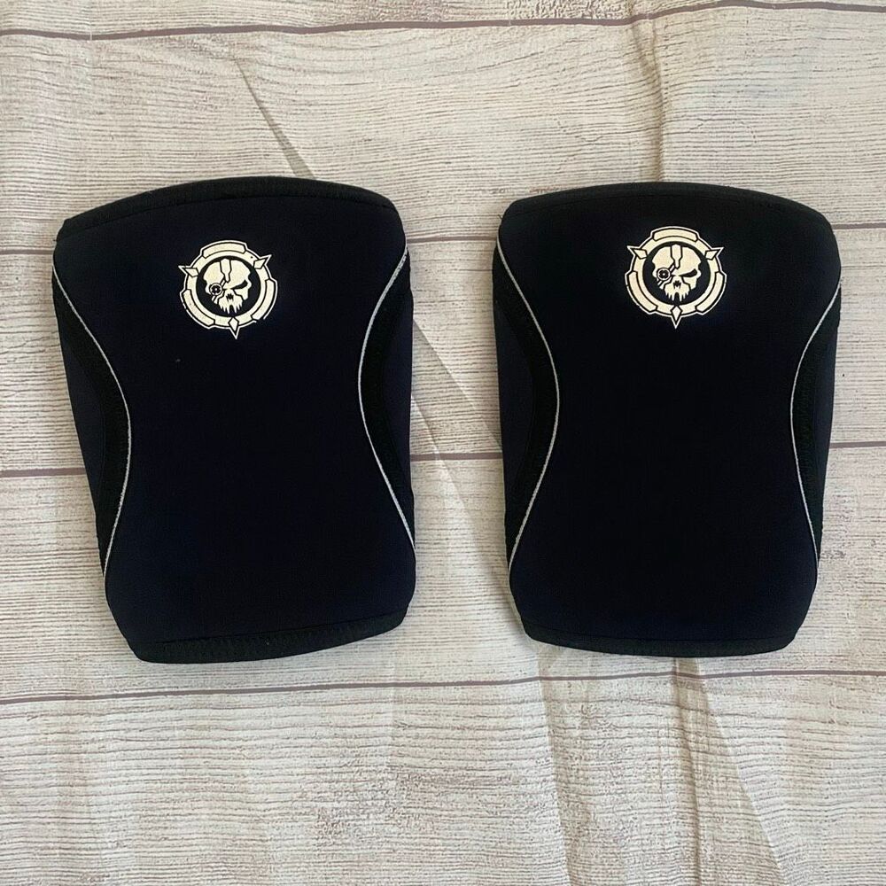 Jupiter pull-on black knee pads XS/S men